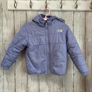 Girls reversible North face jacket